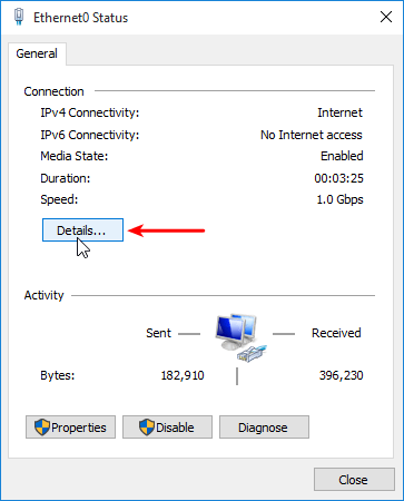 Set a static IP address in Windows 7 Windows 8.1 Windows 10 for the LAN 03