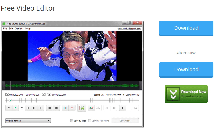 Cut a Video Easily, in Full Quality, with Free Video Editor 01