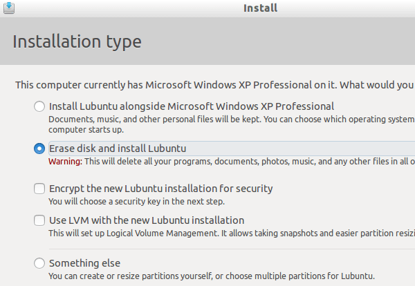 How to Install Lubuntu 15.04 to Replace Windows XP 14