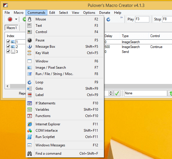 Windows Automation with the Free Pulover's Macro Creator 46