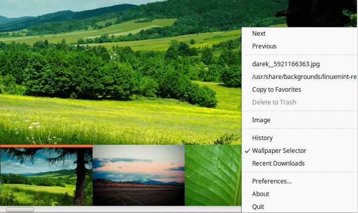 How To Change Wallpaper Automatically in Linux Mint - Ubuntu 12b