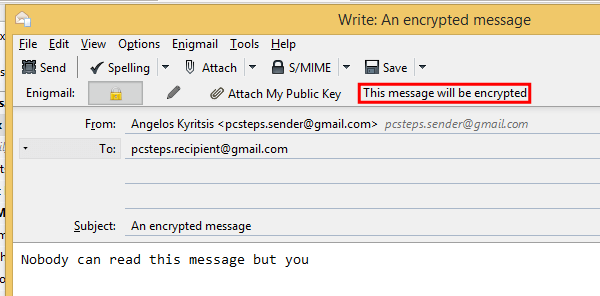 How To Send Secure Email Messages with OpenPGP Encryption Mozilla Thunderbird 27