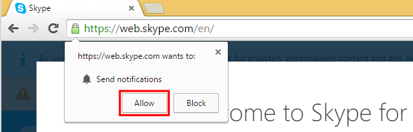 Skype Through Browser With Skype for Web 04