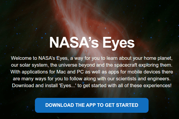 NASA's Eyes: Tour the Outer Space and Pluto's Approach