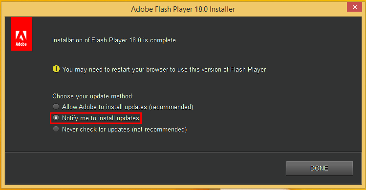 Update Flash Player - How to do it Safely 05
