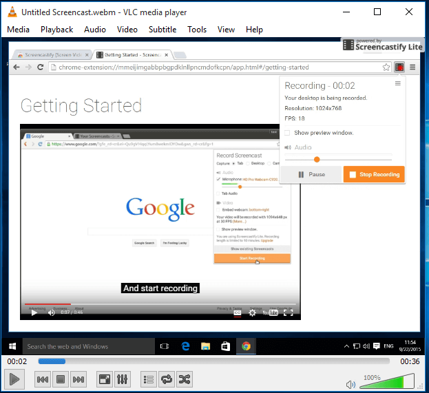 Desktop Recording on Windows Linux Mac OS X with Chrome 14