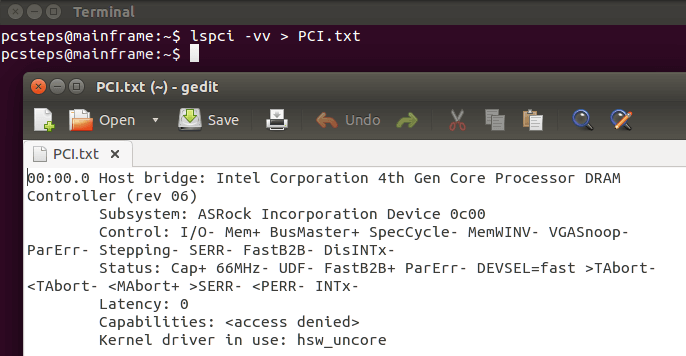 Find Linux Hardware Information in Linux Mint - Ubuntu 08a