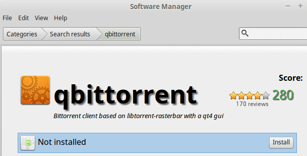 Install qBittorrent (the Latest Version) on Linux Mint - Ubuntu 01
