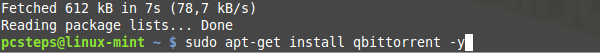 Install qBittorrent (the Latest Version) on Linux Mint - Ubuntu 07