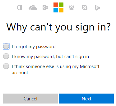 cant login to windows 8 forgot password