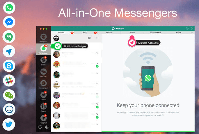 All in one chat app in Kunming
