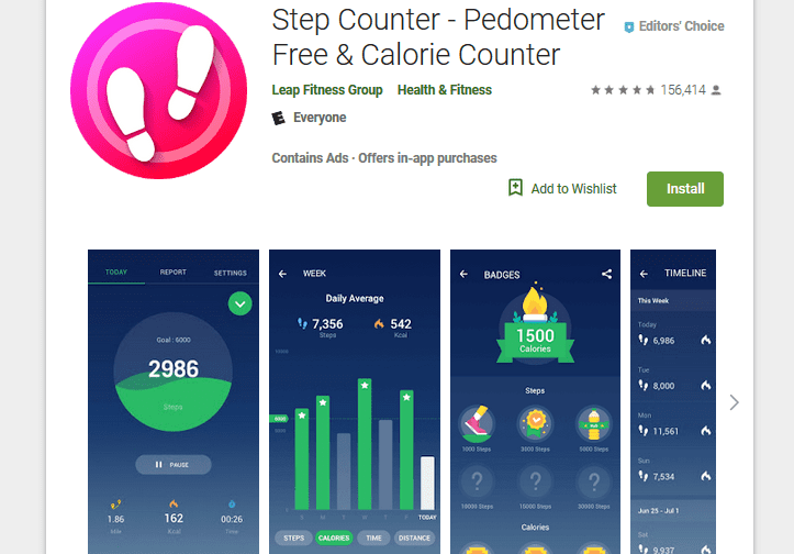 Android Fitness App